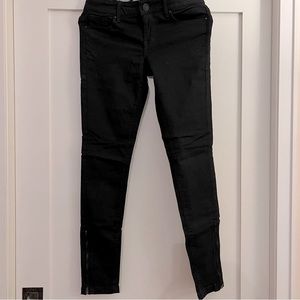 Zara basic dept denim collection black jeans. Never used. Size 28.